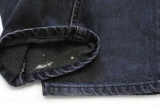 画像8: 90s USA製 Levi'sリーバイス 550 ブラック デニムパンツ w40 L32★163 (8)