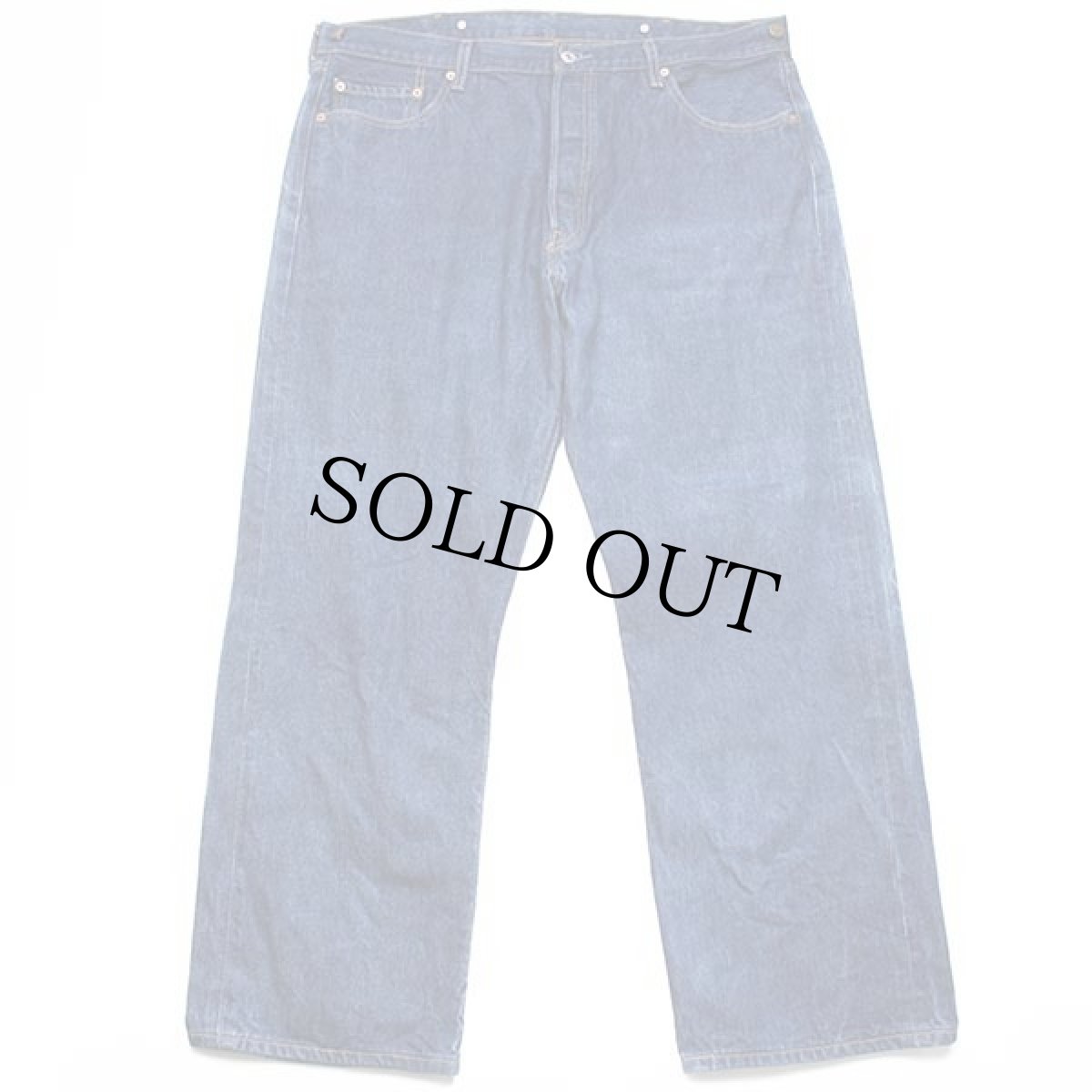 画像2: 00s Levi'sリーバイス 501 サスペンダーボタン デニムパンツ w42 L32★SDP2082 (2)