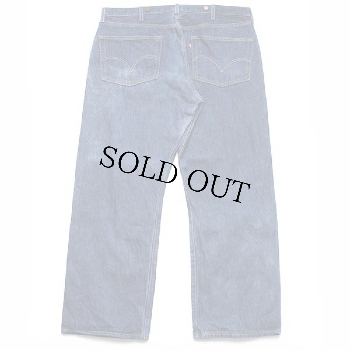 画像3: 00s Levi'sリーバイス 501 サスペンダーボタン デニムパンツ w42 L32★SDP2082 (3)