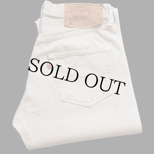 90s USA製 Levi'sリーバイス 501 カラーデニムパンツ 後染め