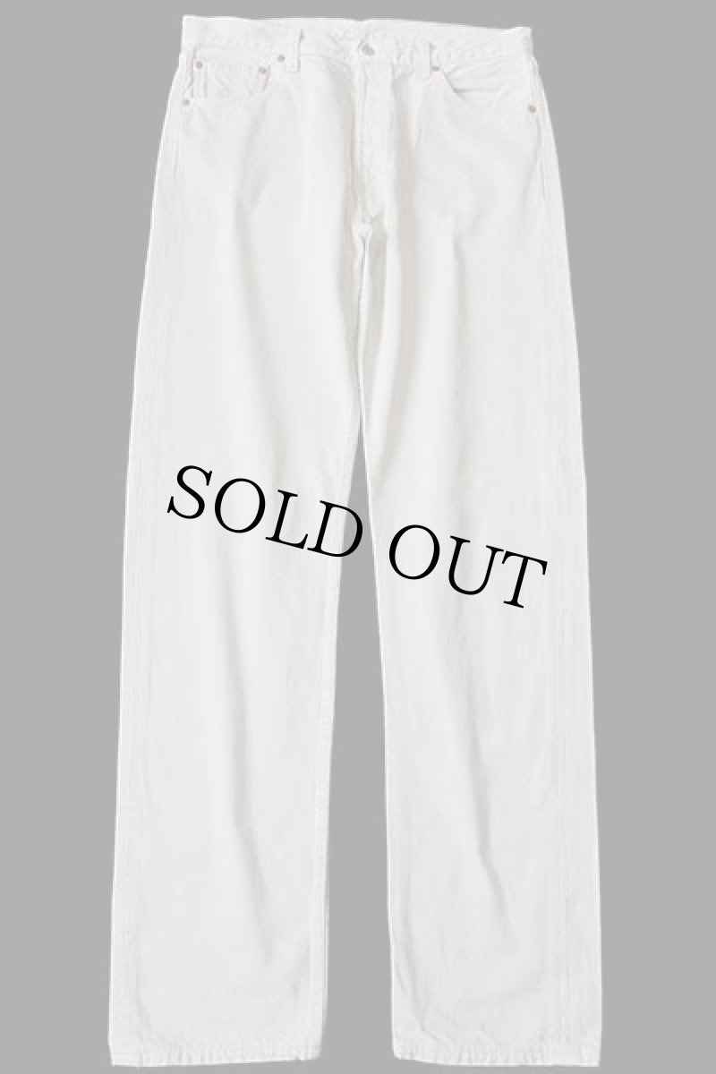 画像2: 90s スペイン製 Levi'sリーバイス 501 カラーデニムパンツ ベージュ w36 L36★ユーロ (2)