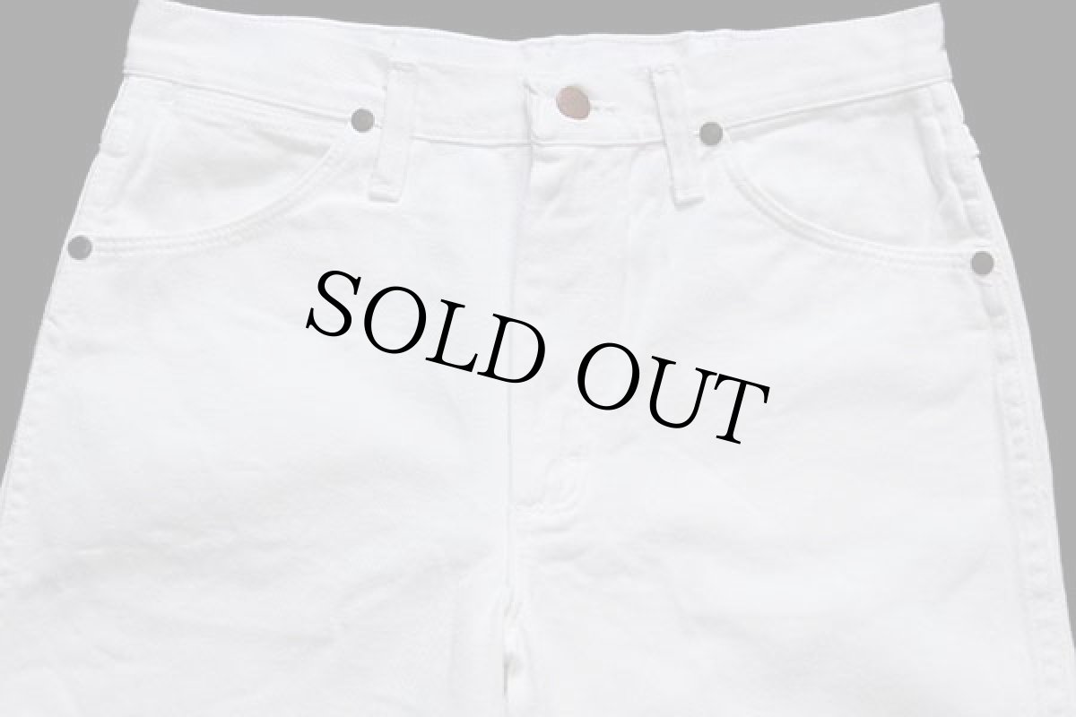 画像4: 00s メキシコ製 Wranglerラングラー 936WHI ホワイト デニムパンツ w30 L32 (4)