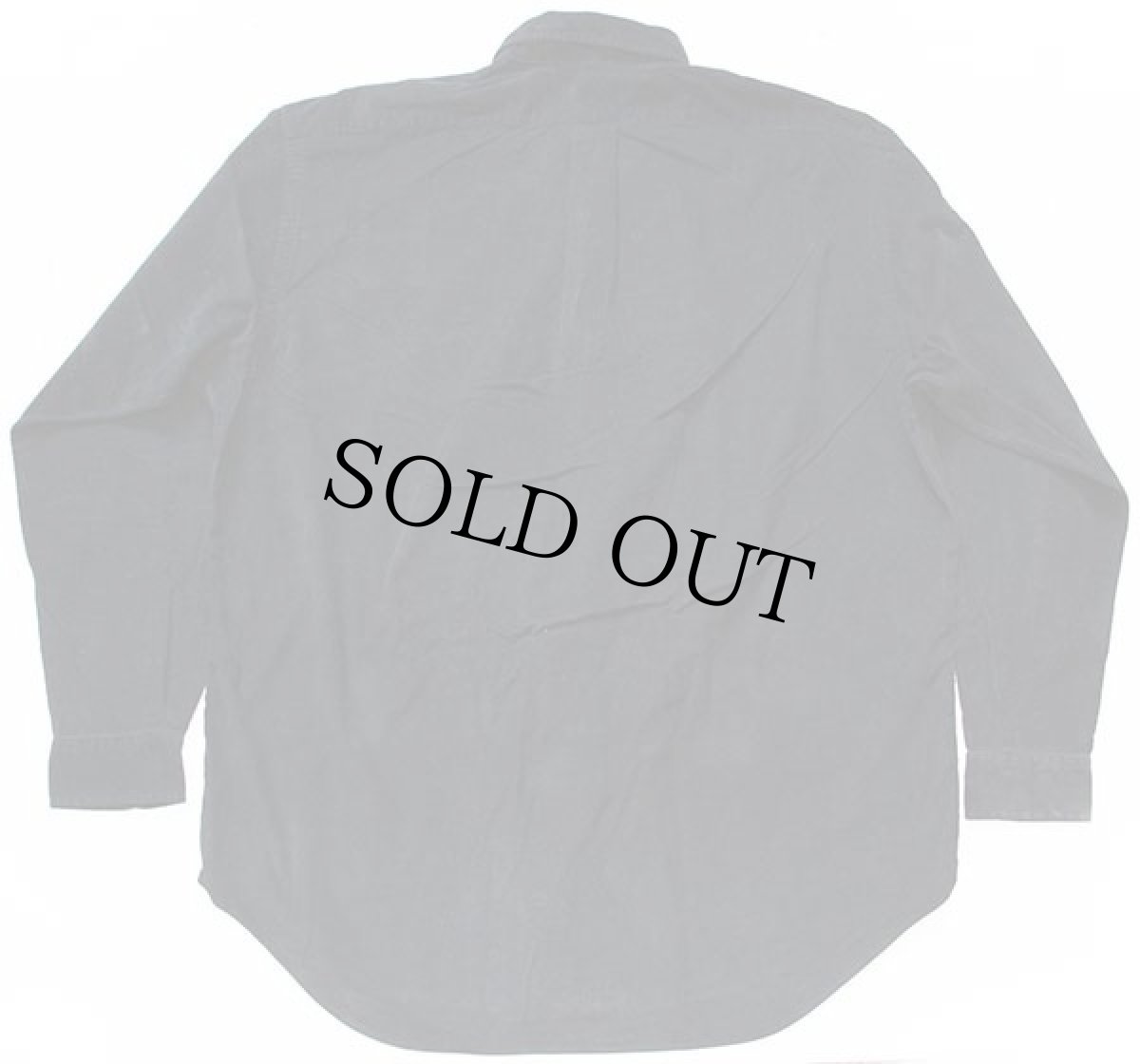 画像2: 90s ラルフローレン BLAKE ワンポイント ボタンダウン コットン コーデュロイシャツ 黒 L (2)