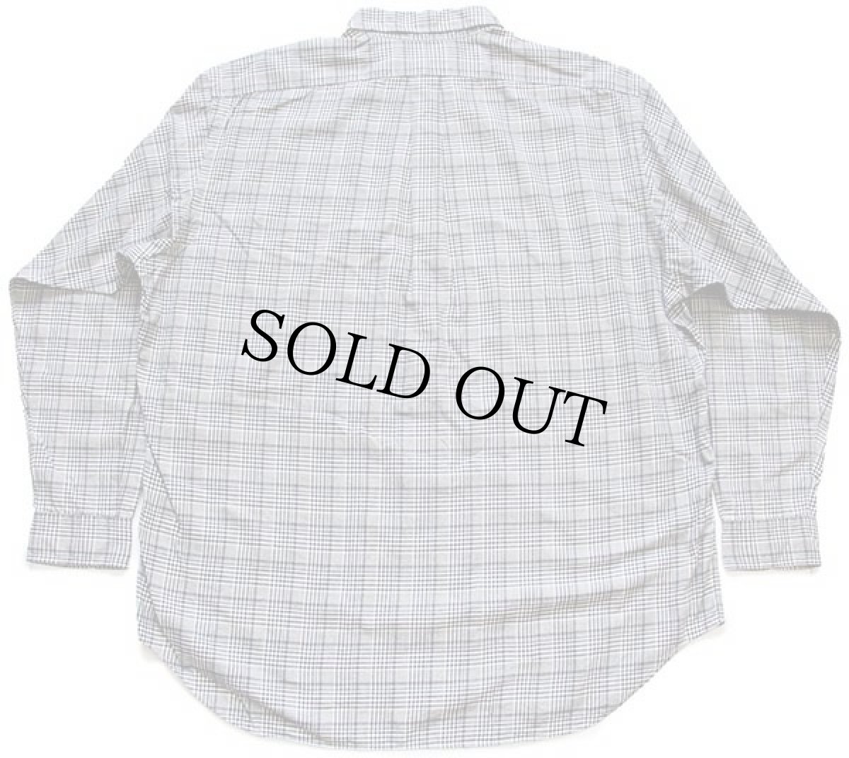 画像2: 00s ポロ ラルフローレン BLAKE グレンチェック ボタンダウン コットンシャツ XL (2)