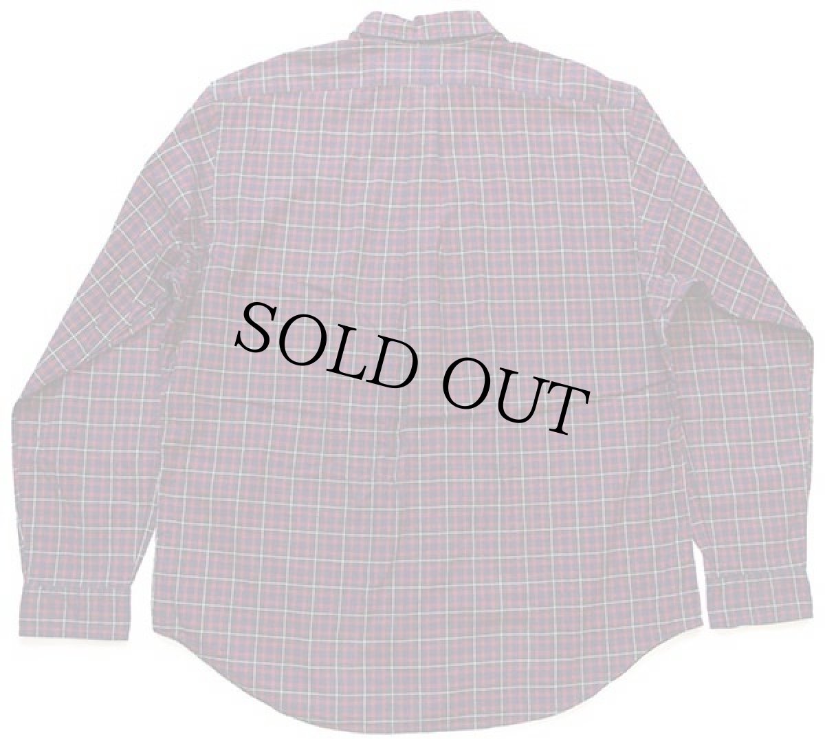 画像2: 00s ラルフローレン タータンチェック ボタンダウン コットンシャツ XL (2)