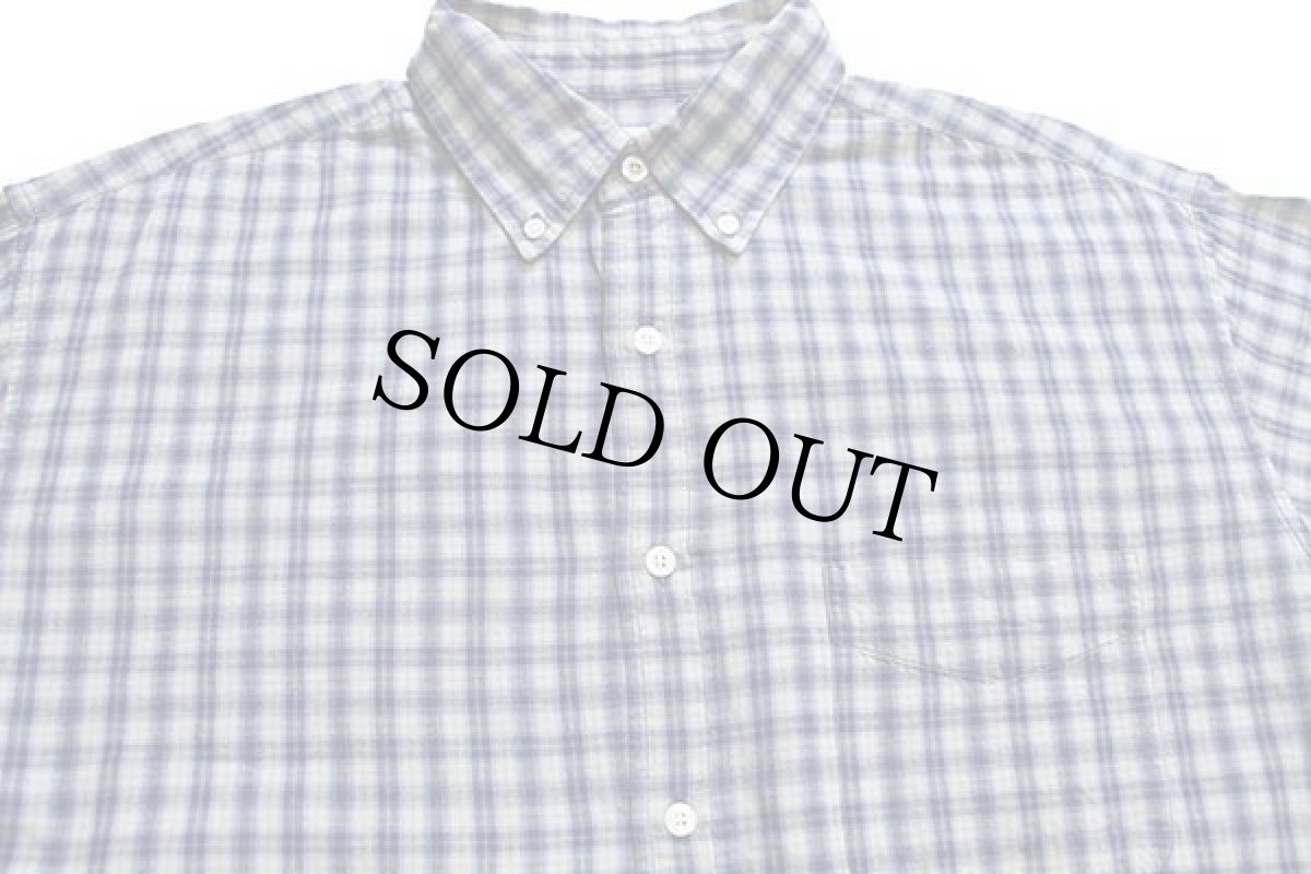 画像3: 00s J.CREW オンブレチェック ボタンダウン コットンシャツ (3)