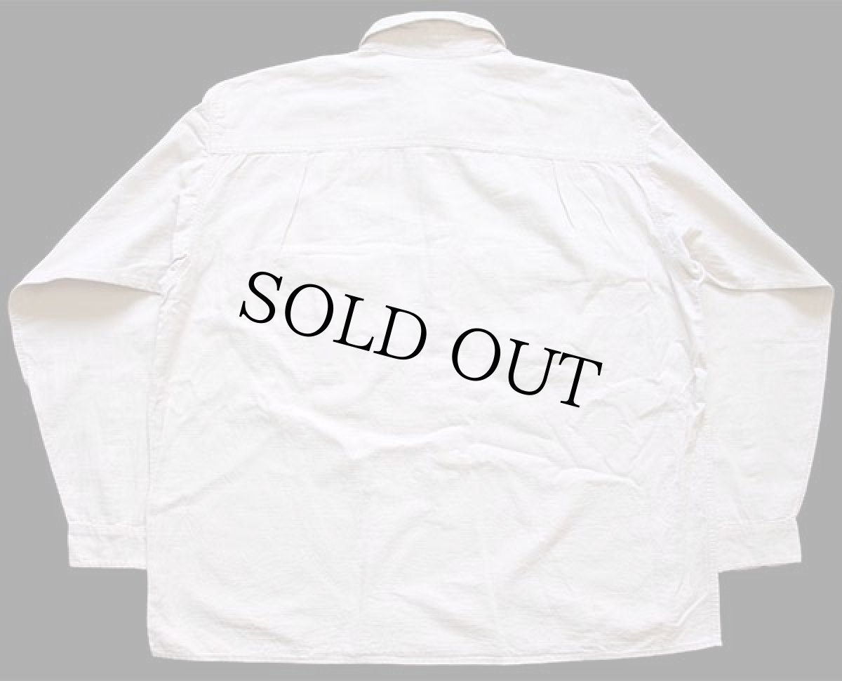 画像2: 90s patagoniaパタゴニア 織り柄 オーガニックコットン シャツ ベージュ XL (2)