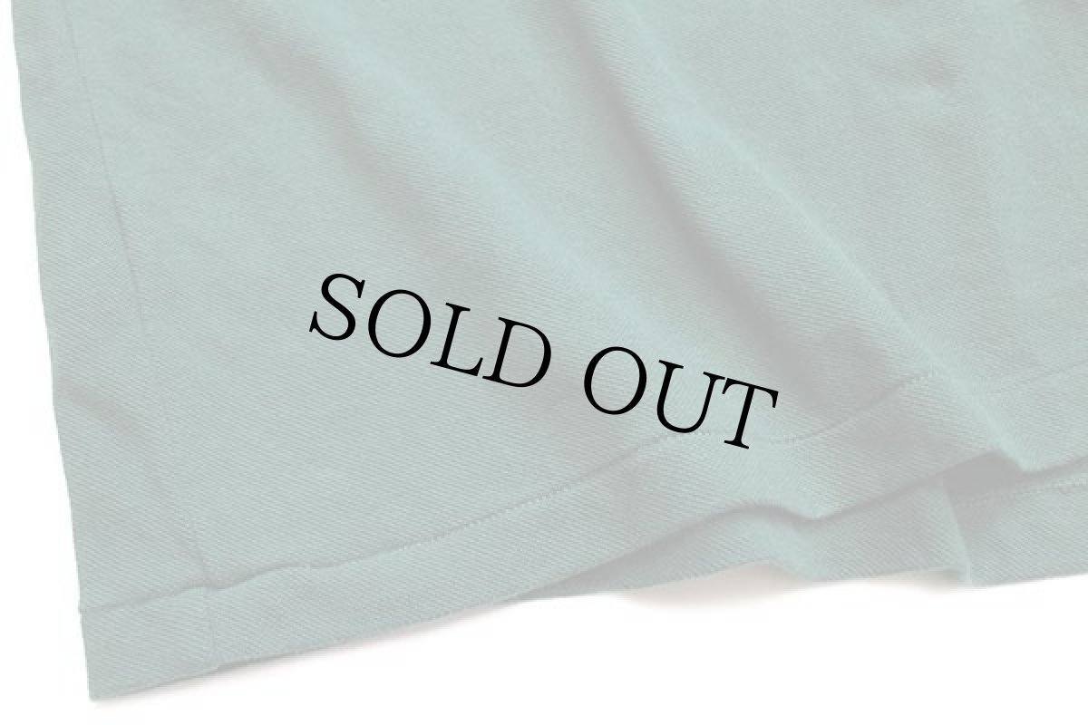 画像5: 00s LACOSTEラコステ ワンポイント コットン 鹿の子 長袖ポロシャツ カスタム 深緑 4★72 (5)