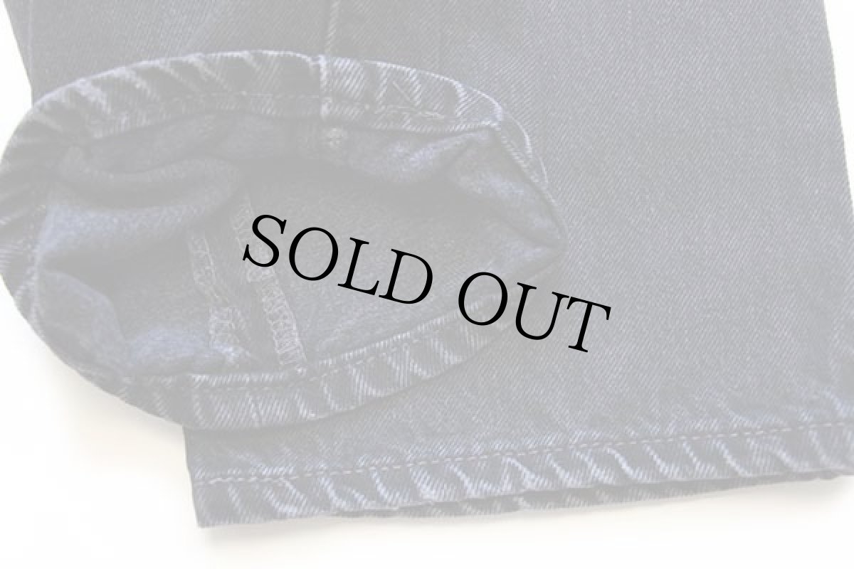 画像8: 00s Levi'sリーバイス 501 ブラック デニムパンツ w30 (8)