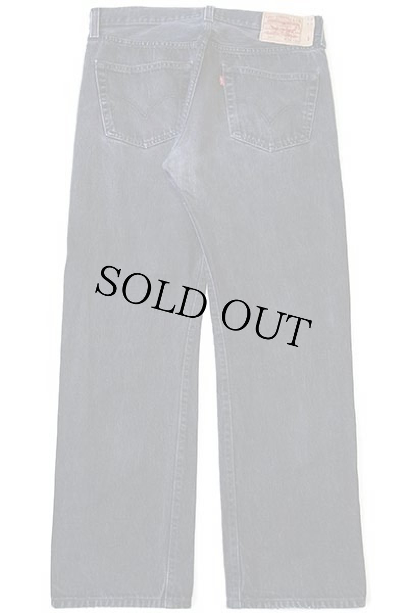 画像3: 00s Levi'sリーバイス 501 ブラック デニムパンツ w34 L30 (3)