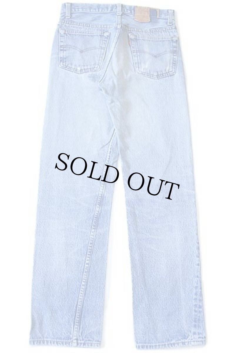 画像3: 80s USA製 Levi'sリーバイス 501 ダメージ デニムパンツ w30★86 (3)