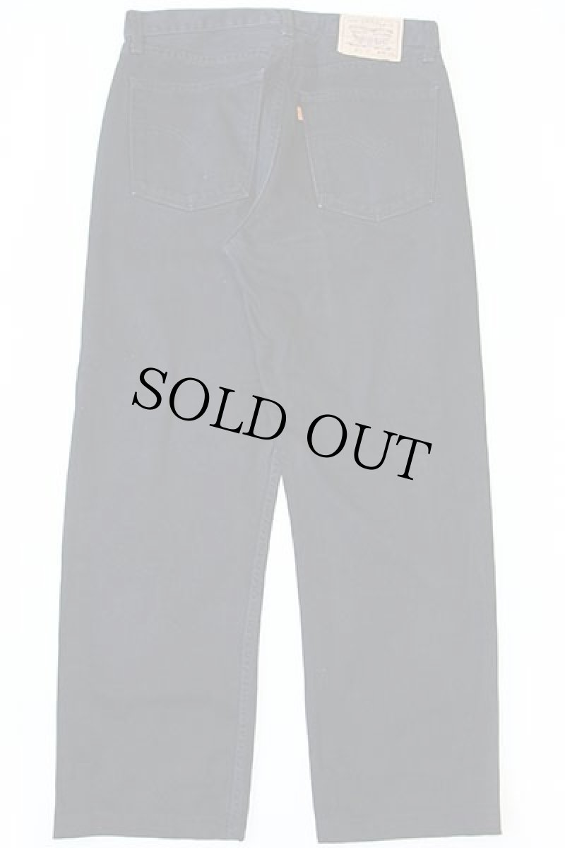 画像3: 00s マルタ製 Levi'sリーバイス 615 ブラック デニムパンツ w33★ユーロ (3)