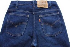 画像5: 00s イタリア製 Levi'sリーバイス 417 センタープレス ストレッチ デニムパンツ w30 L34★ユーロ ブーツカット (5)