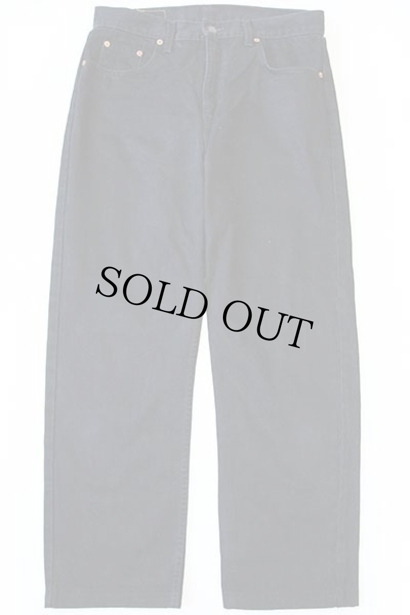 画像2: 00s マルタ製 Levi'sリーバイス 615 ブラック デニムパンツ w33★ユーロ (2)