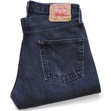 画像1: 00s Levi'sリーバイス 501 ブラック デニムパンツ w30 (1)