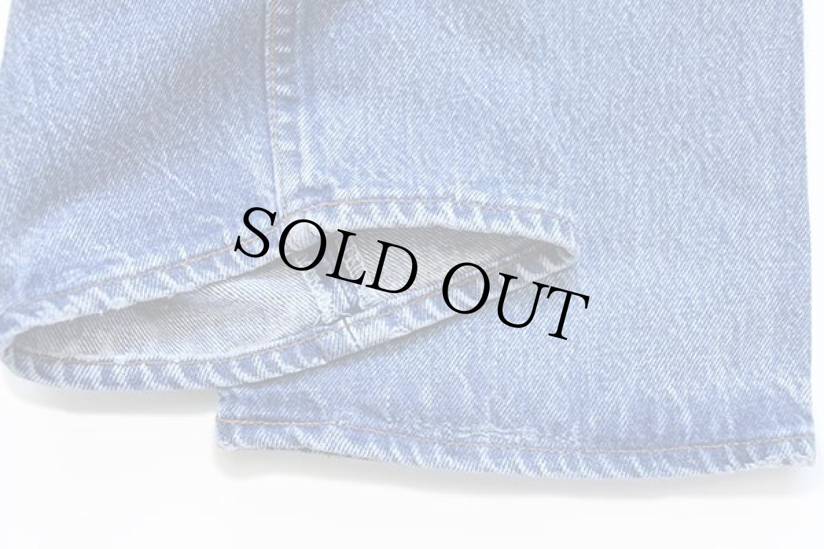 画像8: 80s USA製 Levi'sリーバイス 501 デニムパンツ w31★85 (8)