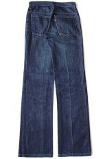 画像3: 00s Levi'sリーバイス 566 STA-PRESTスタプレ センタープレス ストレッチ デニムパンツ ヒゲ w28 L32★ユーロ ブーツカット (3)