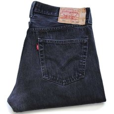 画像1: 00s Levi'sリーバイス 501 ブラック デニムパンツ w34 L30 (1)