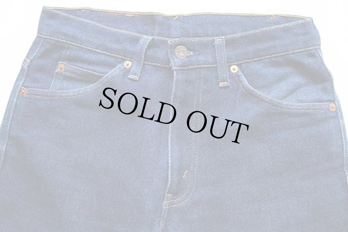 画像4: 00s イタリア製 Levi'sリーバイス 417 センタープレス ストレッチ デニムパンツ w30 L34★ユーロ ブーツカット (4)