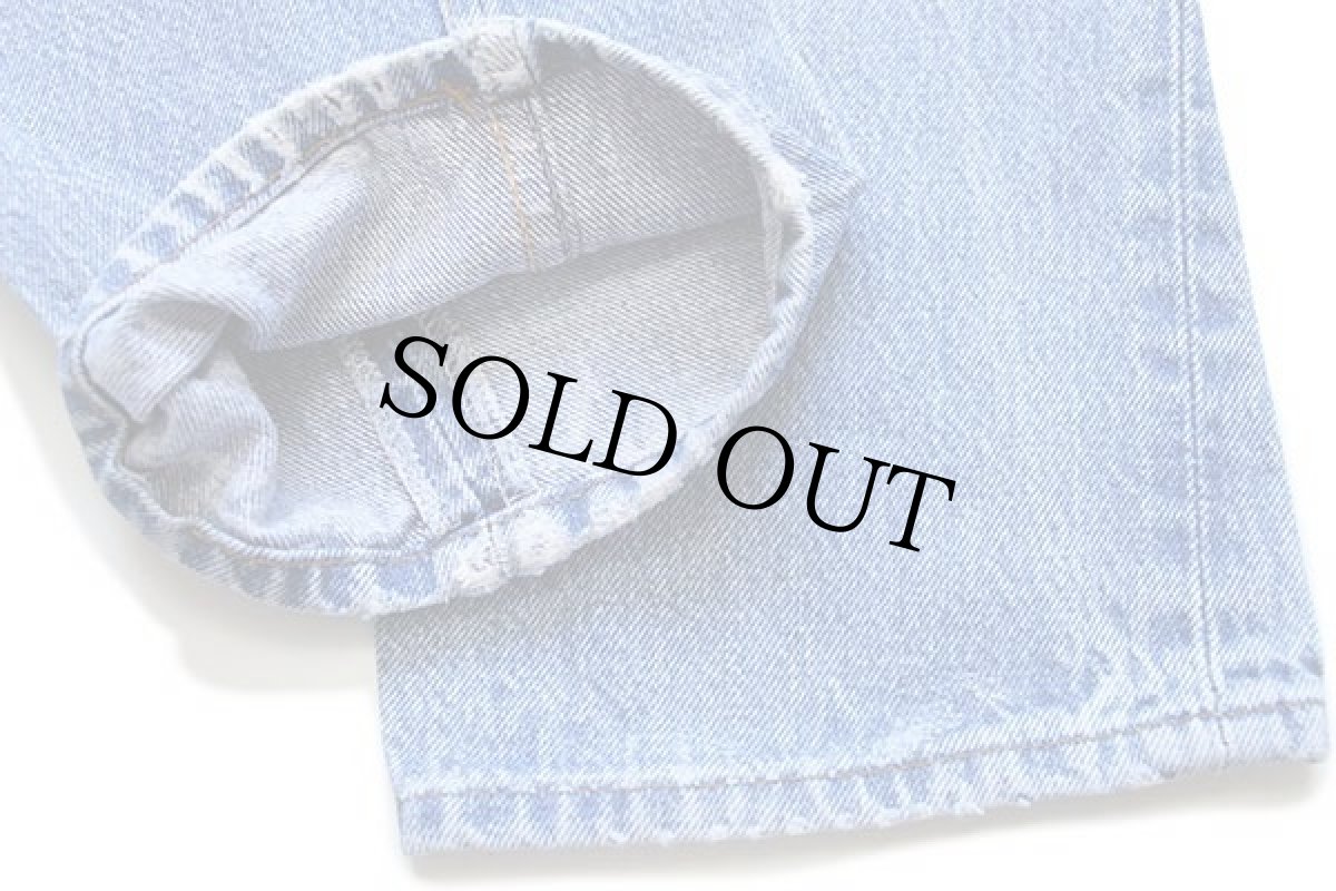 画像7: 80s USA製 Levi'sリーバイス 501 ダメージ デニムパンツ w30★86 (7)