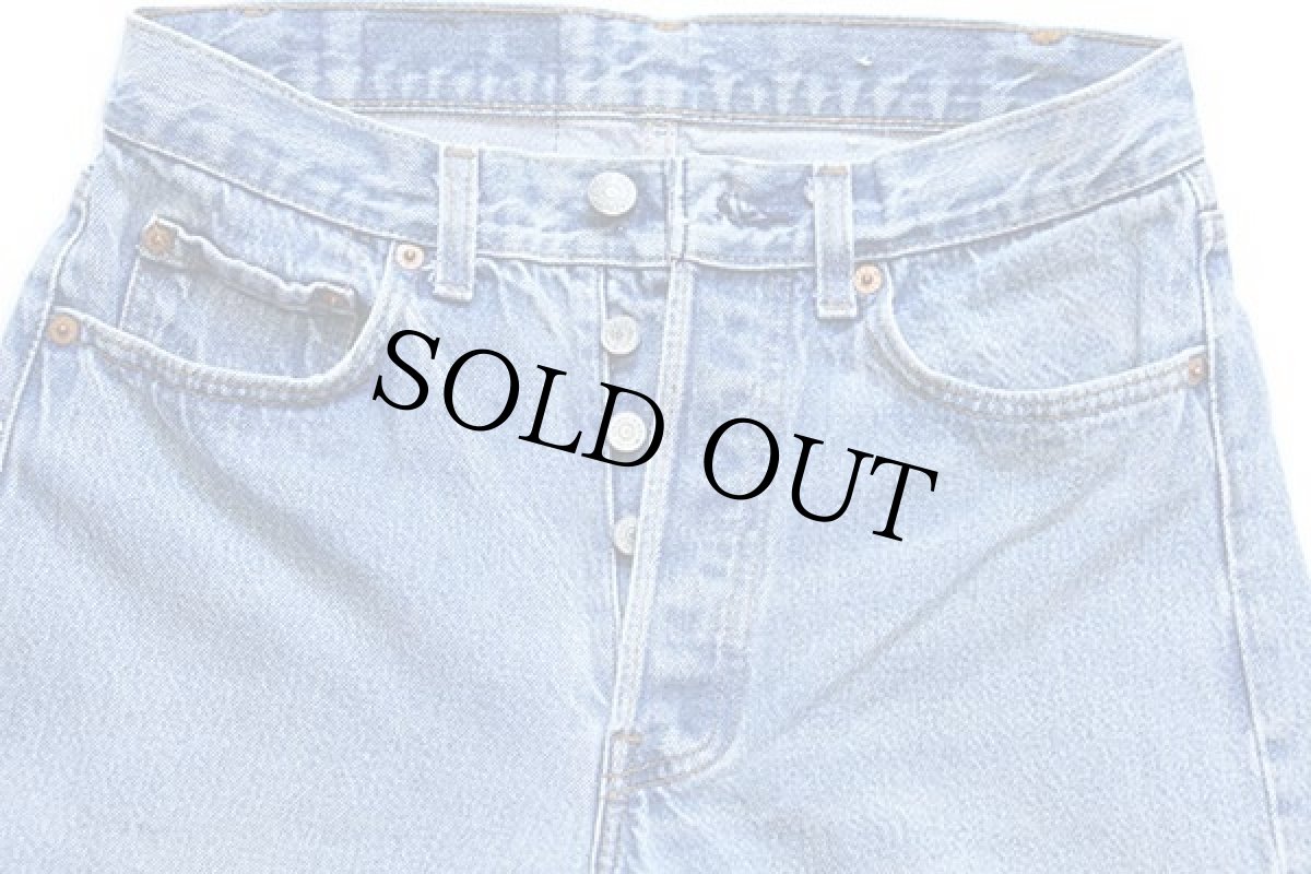 画像4: 80s USA製 Levi'sリーバイス 501 デニムパンツ w30★87 (4)