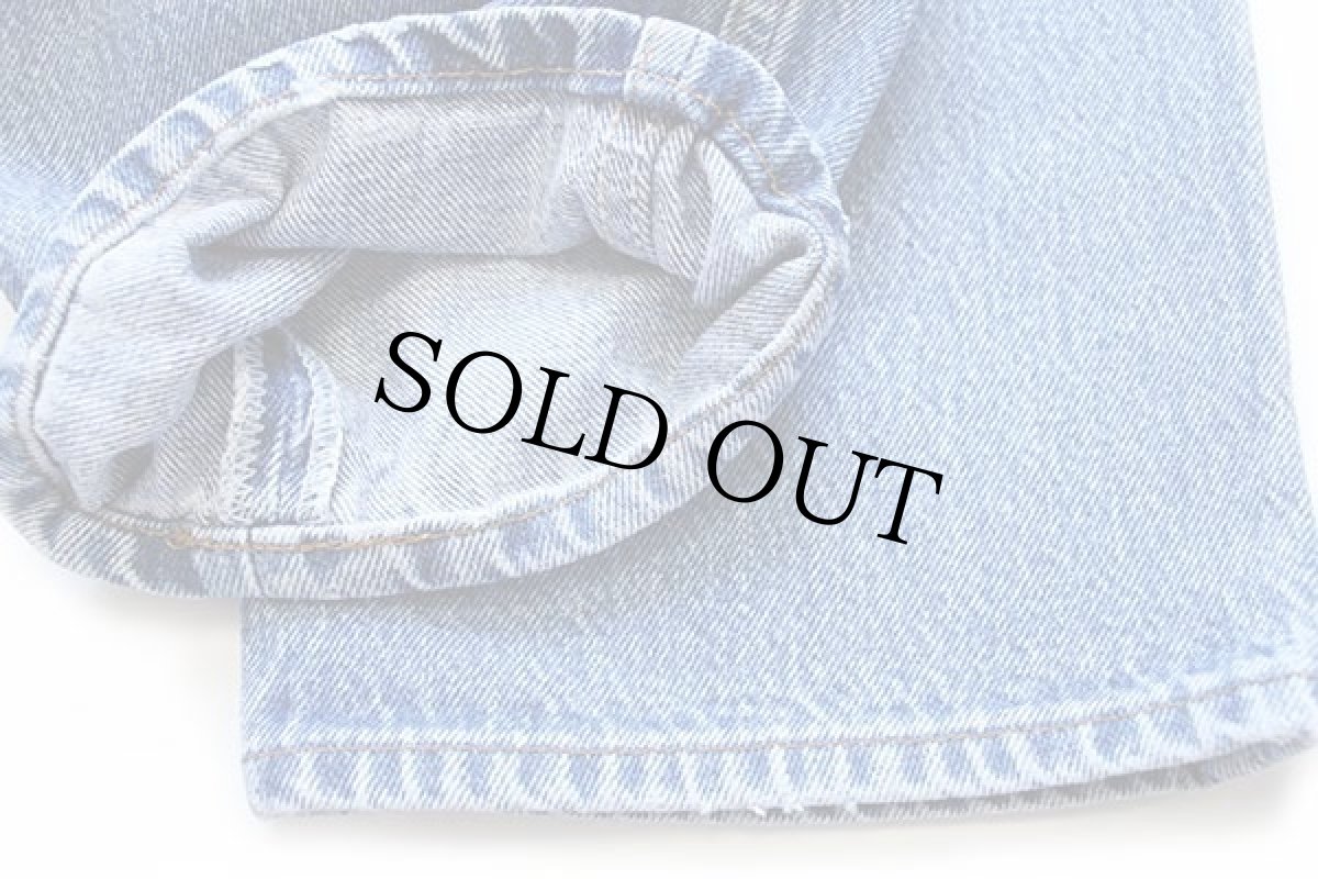 画像8: 80s USA製 Levi'sリーバイス 501 デニムパンツ w30★87 (8)