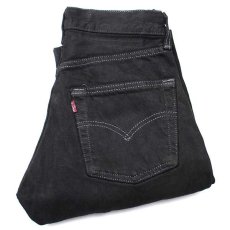 画像1: 90s USA製 Levi'sリーバイス 501 ブラック デニムパンツ 後染め w26★SDP1468 (1)