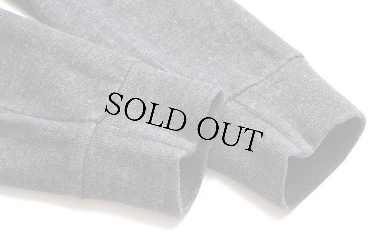 画像6: ポロ ラルフローレン ワンポイント ハイネック ハーフジップ コットン ニット スウェット 杢チャコールグレー M (6)