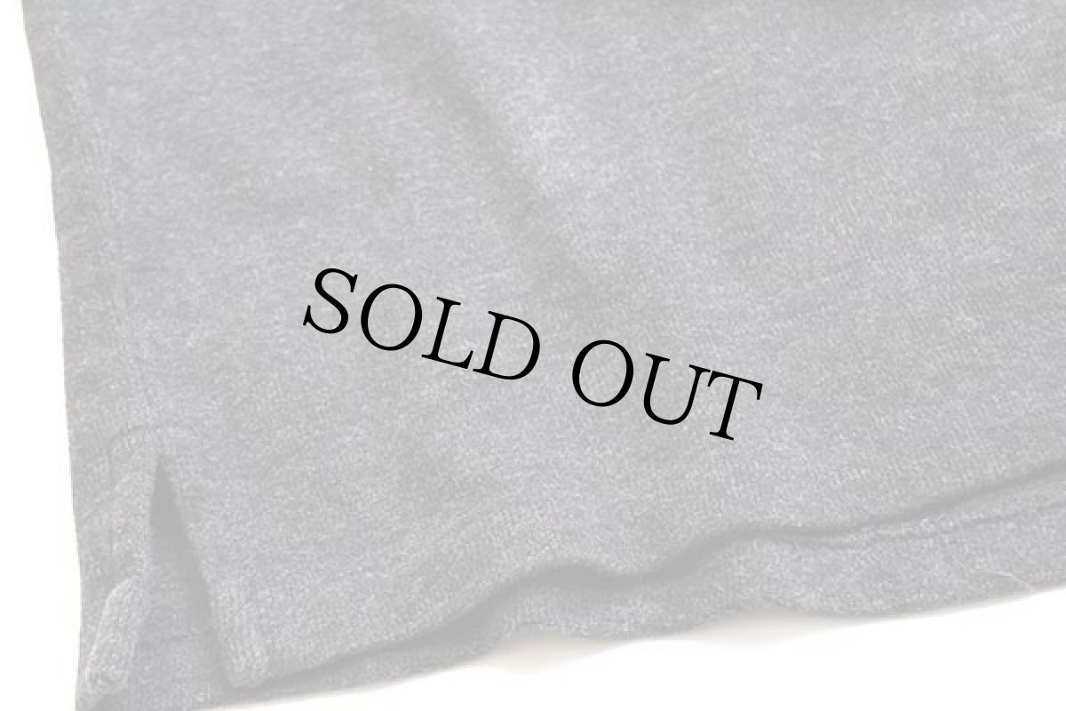 画像5: ポロ ラルフローレン ワンポイント ハイネック ハーフジップ コットン ニット スウェット 杢チャコールグレー M (5)