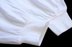 画像6: IRISH クローバー 両面プリント コットン 長袖Tシャツ 白 XL (6)