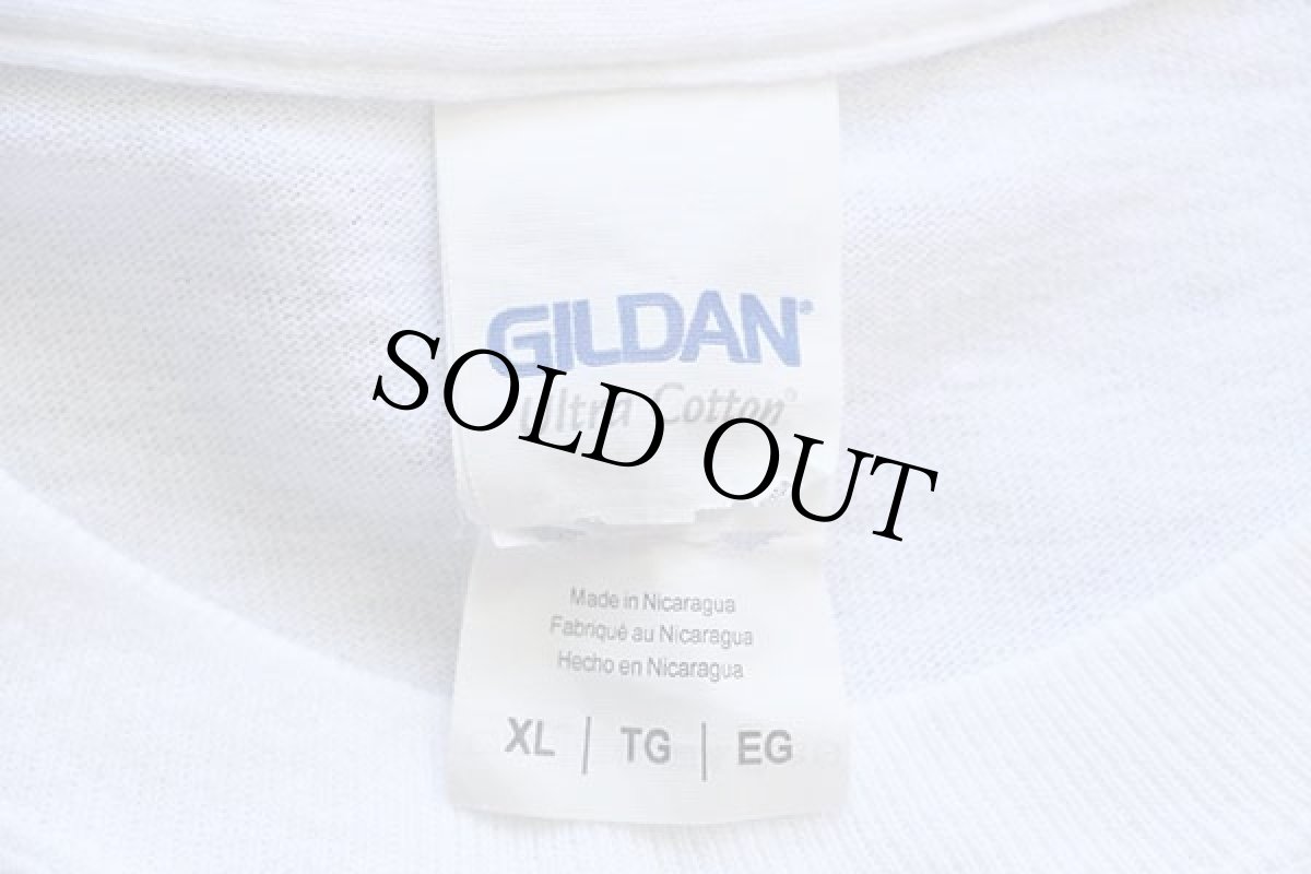 画像5: IRISH クローバー 両面プリント コットン 長袖Tシャツ 白 XL (5)