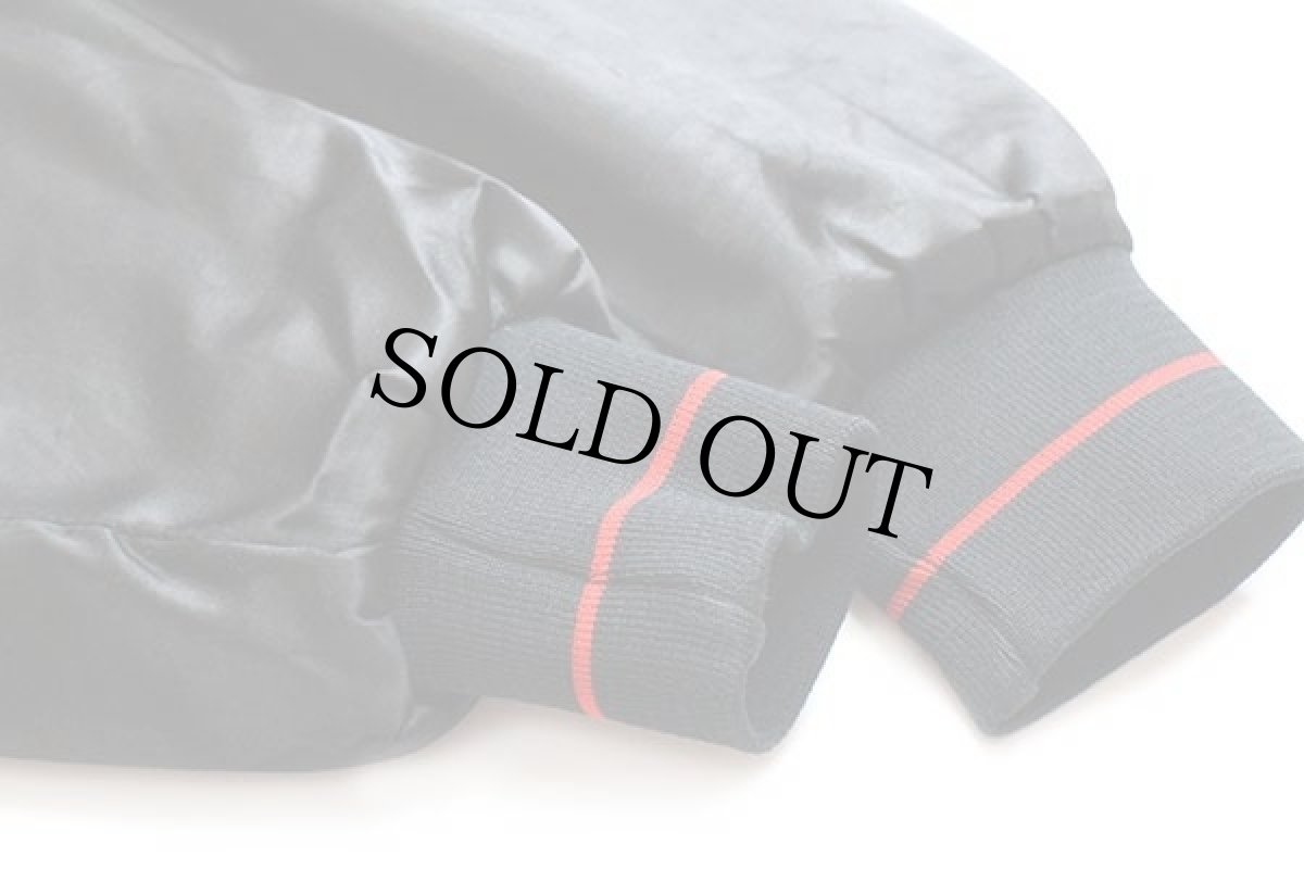 画像8: 80s USA製 Horizon Snap-onスナップオン コンビネーションレンチ 刺繍 ナイロンジャケット 黒 M (8)