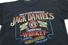 画像3: 80s USA製 JACK DANIEL'S ジャックダニエル WHISKEY スウェット 黒 M (3)