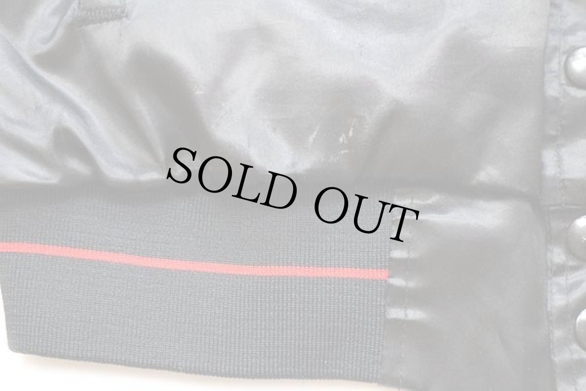 画像7: 80s USA製 Horizon Snap-onスナップオン コンビネーションレンチ 刺繍 ナイロンジャケット 黒 M (7)