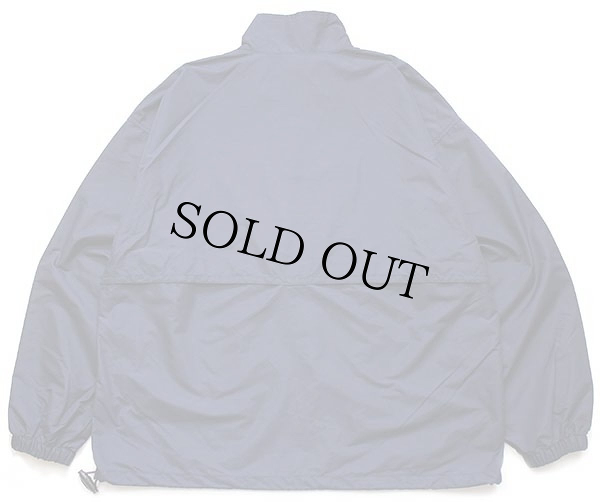 画像2: 90s LANDS'ENDランズエンド PEPSI ペプシ コーラ ロゴ刺繍 ハーフジップ プルオーバー ナイロンジャケット 紺 M (2)