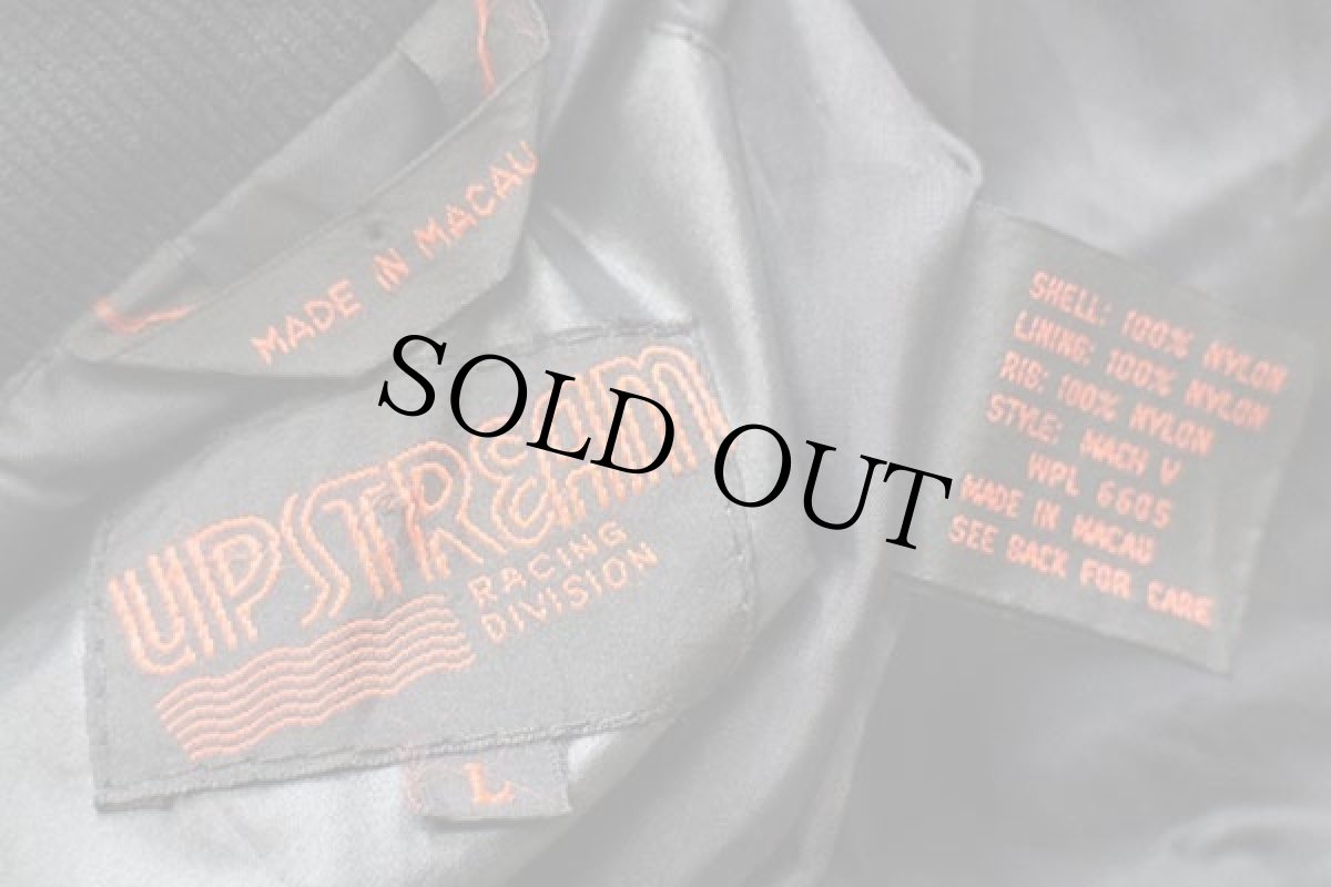 画像5: 90s NASCAR Richard Petty 43 刺繍 ナイロン レーシングジャケット 黒 L (5)