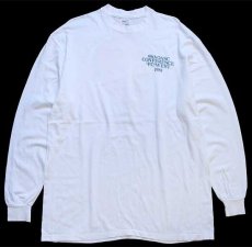 画像2: 80s USA製 48th OASC CONFERENCE P.C.WEST 1988 熱気球 コットン 長袖Tシャツ 白 XL (2)