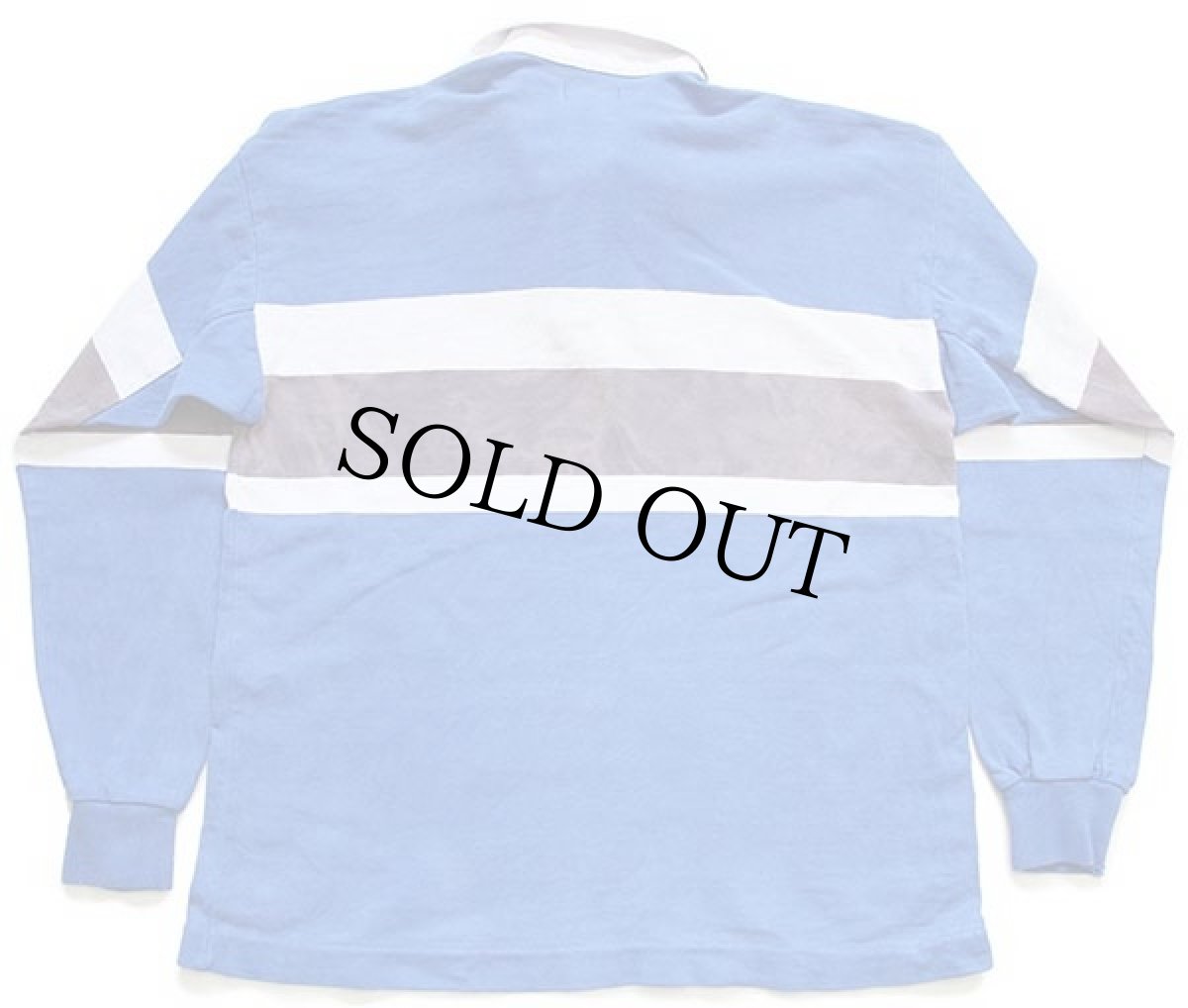 画像2: 80s USA製 L.L.Bean ヘビー コットン ラガーシャツ 青 L (2)