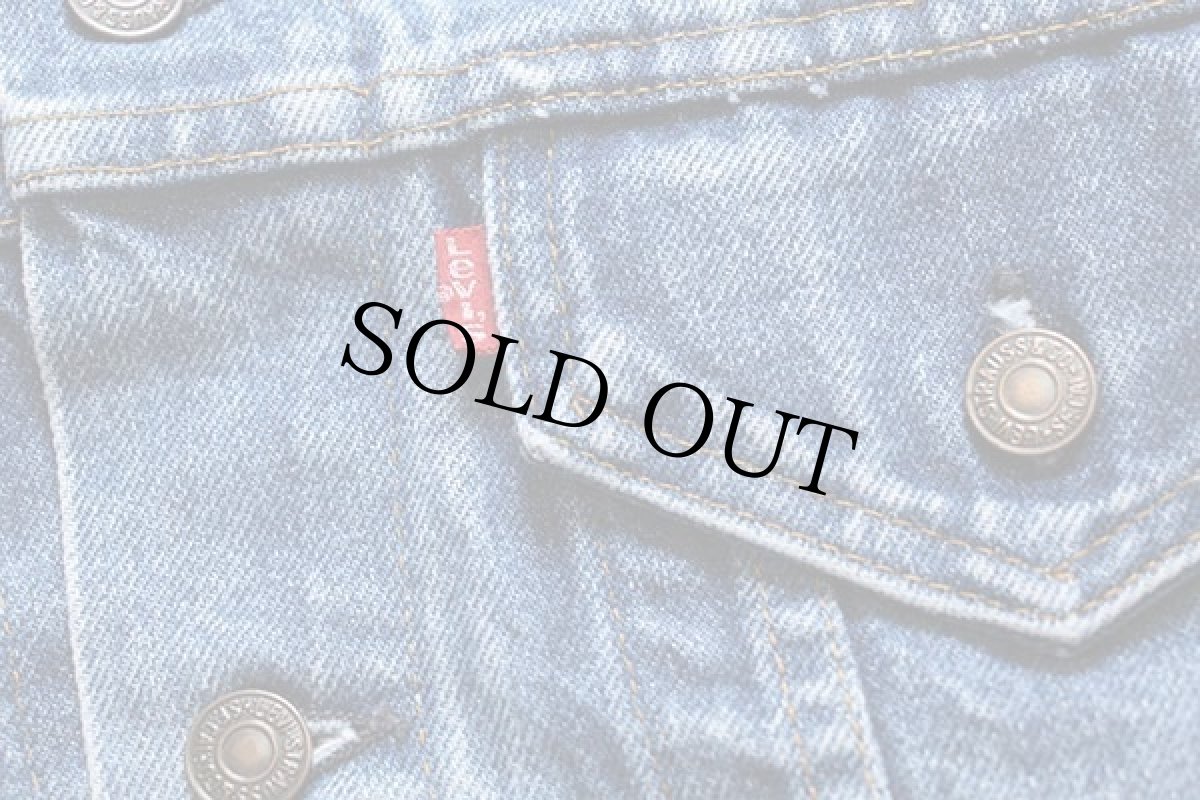 画像5: 80s USA製 Levi'sリーバイス 70506 カットオフ デニムベスト 4ポケット 42 (5)