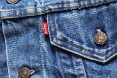 画像5: 80s USA製 Levi'sリーバイス 70506 カットオフ デニムベスト 4ポケット 42 (5)