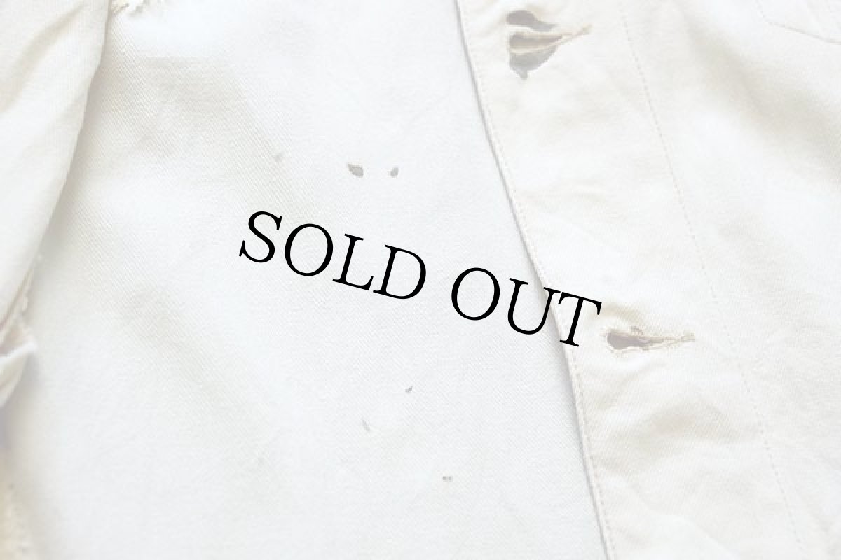 画像6: 90s PURA SETA シルクベスト 4ポケット アイボリー M (6)