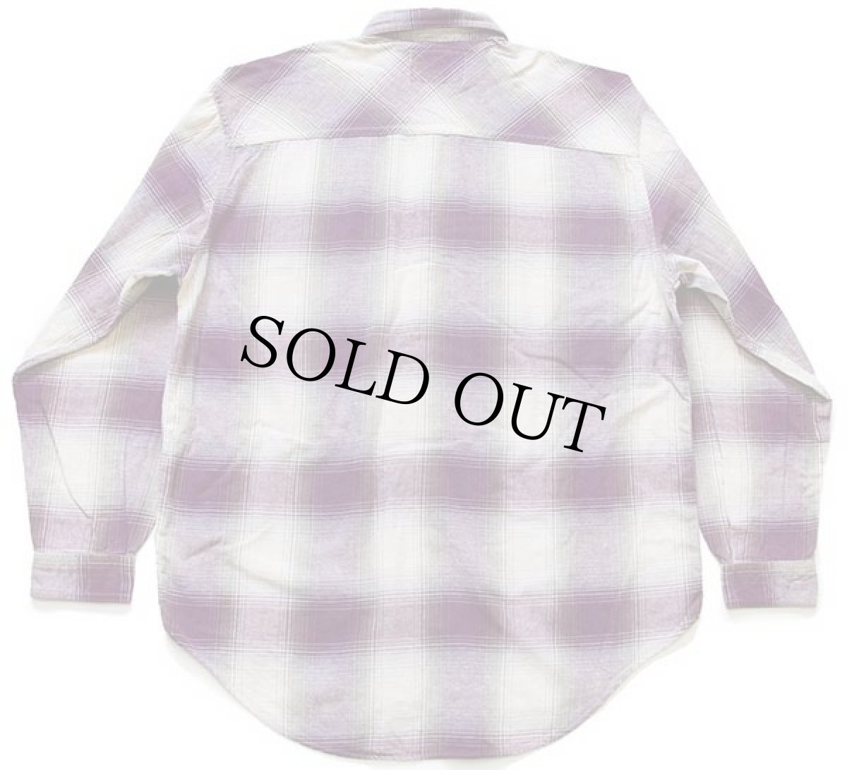 画像2: 90s Levi'sリーバイス オンブレチェック コットン ライトネルシャツ L★ユーロ (2)