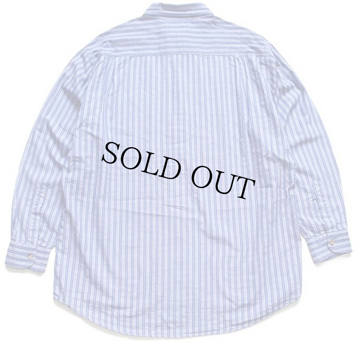 画像2: 90s Levi'sリーバイス ランダムストライプ ボタンダウン コットンシャツ L★ユーロ (2)