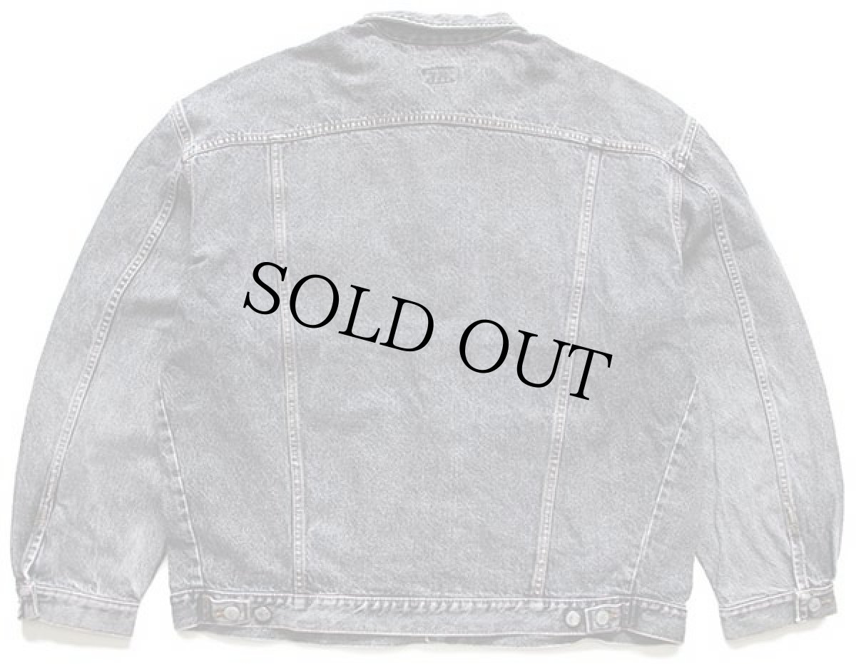 画像2: Leeリー RIDER JACKET 先染め ブラック デニムジャケット 4ポケット XL★ユーロ (2)