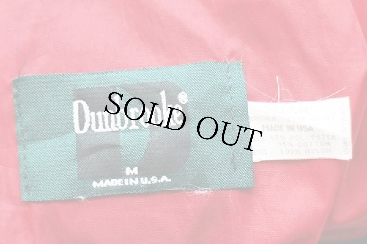 画像4: 90s USA製 Dunbrooke MARCEL LARCHE Newmar Kountry Klub刺繍 マルチカラー 切り替え ジャケット 紺×赤×黄 M (4)