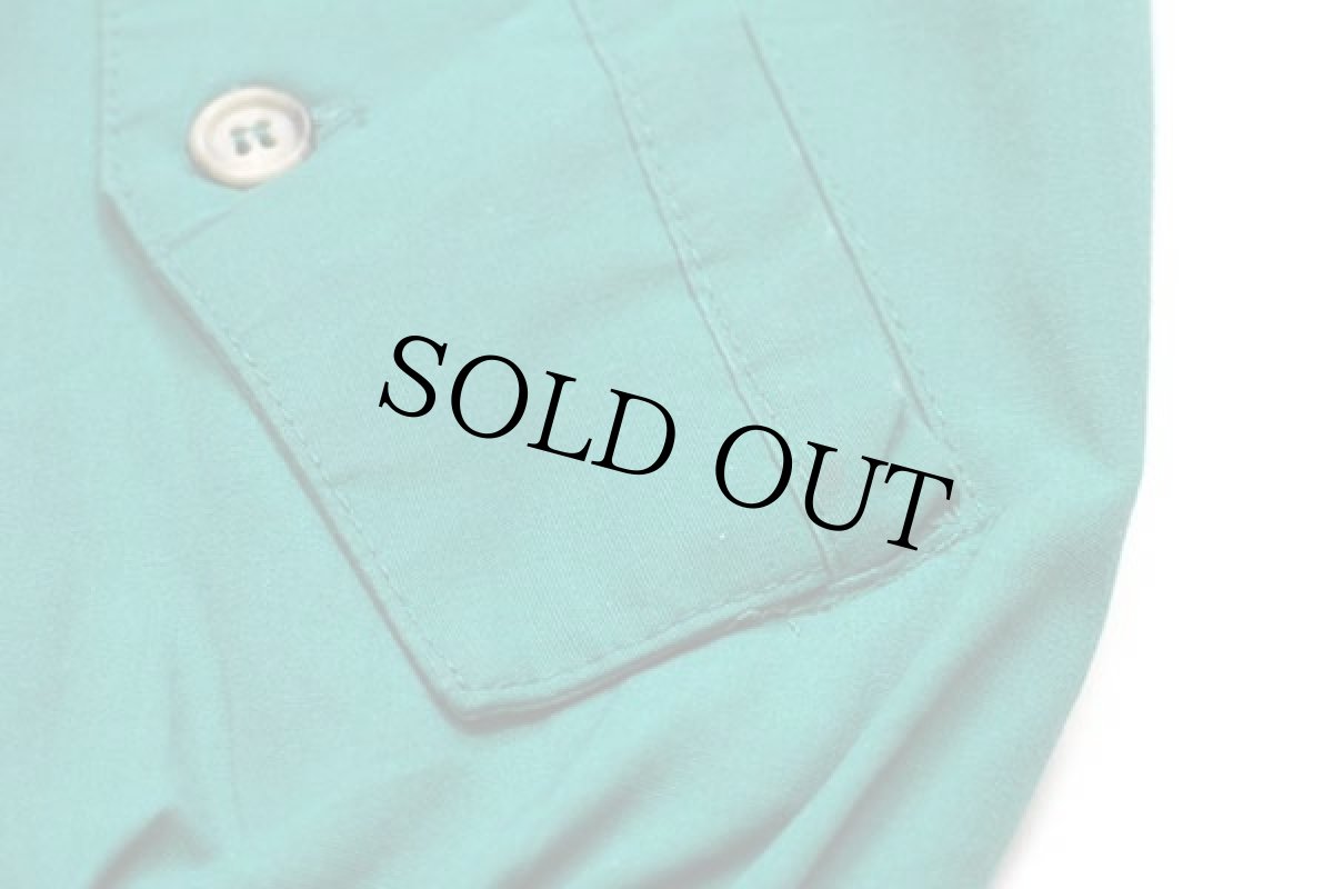 画像7: 80s USA製 King Louieキングルイ SEARS KENMORE WATER SYSTEMS 刺繍 G9タイプ タータンチェックライナー ハリントンジャケット 緑 L (7)