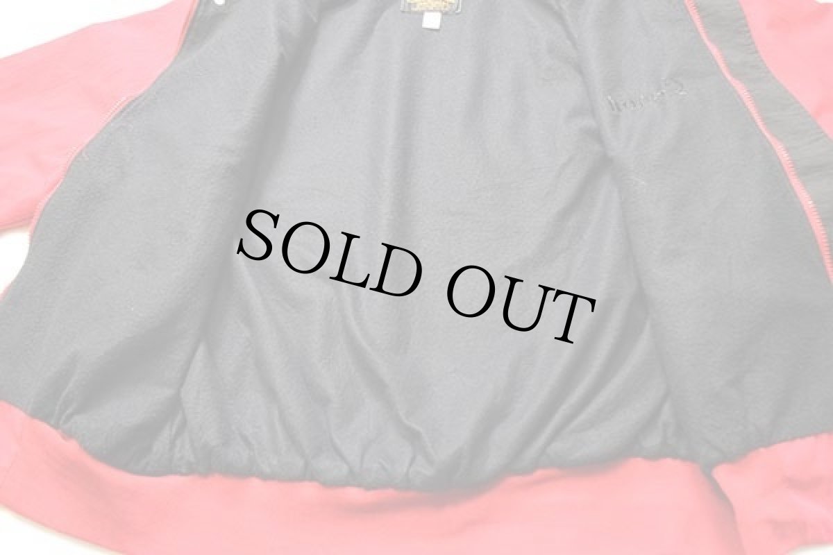 画像5: 80s USA製 California IMPERIAL Canonキャノン 刺繍 ジャケット 赤 XL (5)