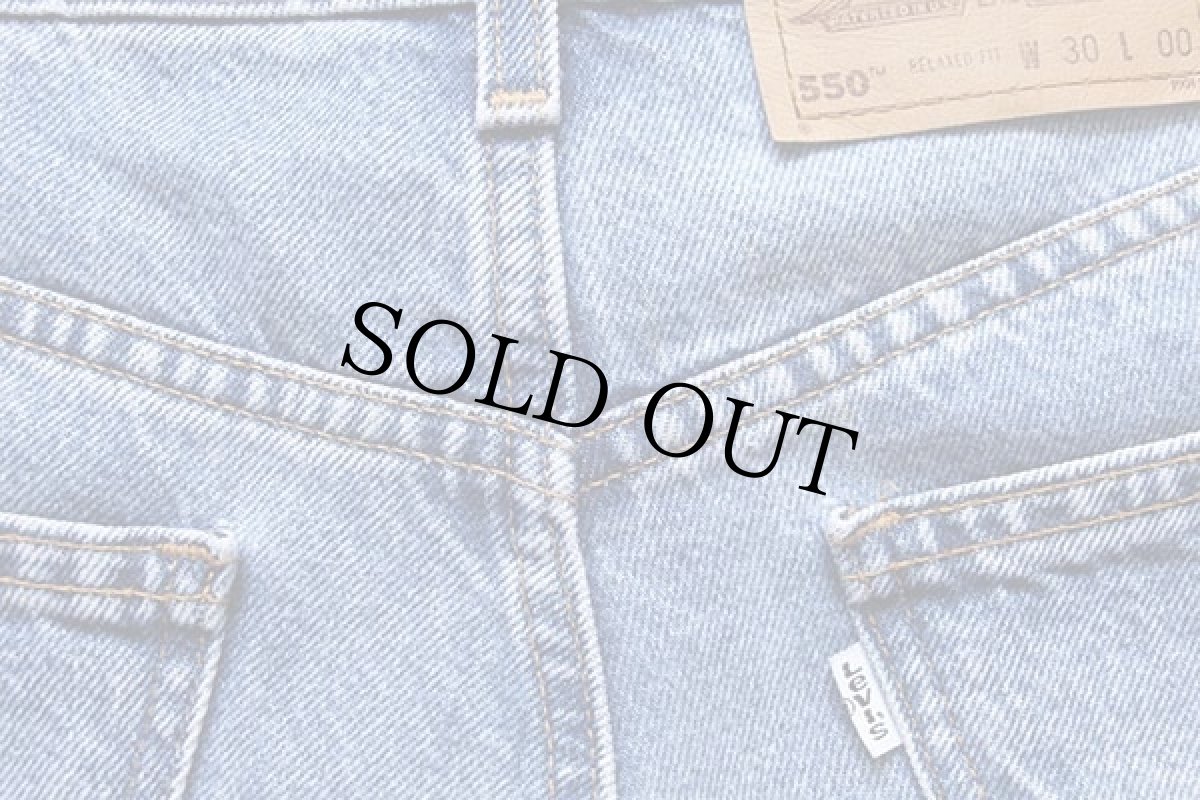 画像3: 90s Levi'sリーバイス 550 デニム ショートパンツ w30★55 (3)