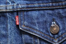 画像5: 80s USA製 Levi'sリーバイス 70506 デニムジャケット 4ポケット 42R (5)