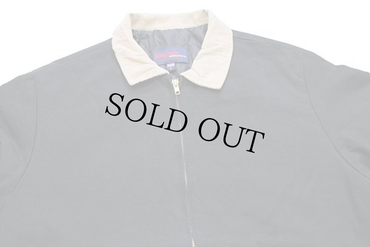 画像3: 90s USA製 King Louieキングルイ キルティングライナー ダックジャケット 黒 L (3)